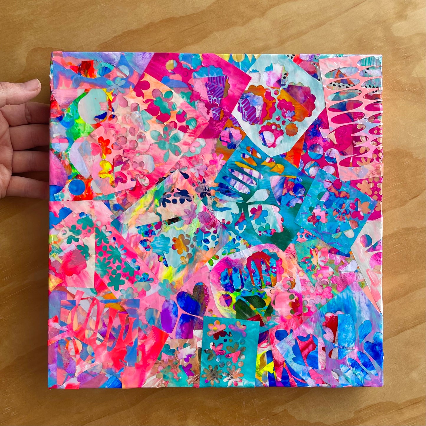 Wall Art // Recyled Original Artwork // Graphic 001