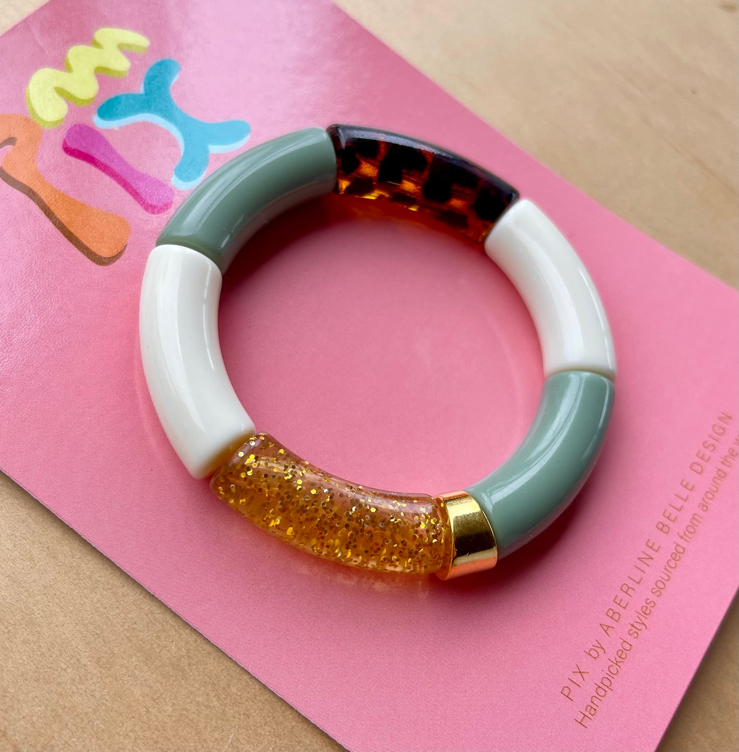 PIX // Charlie Bracelet // Pale Eucalyptus