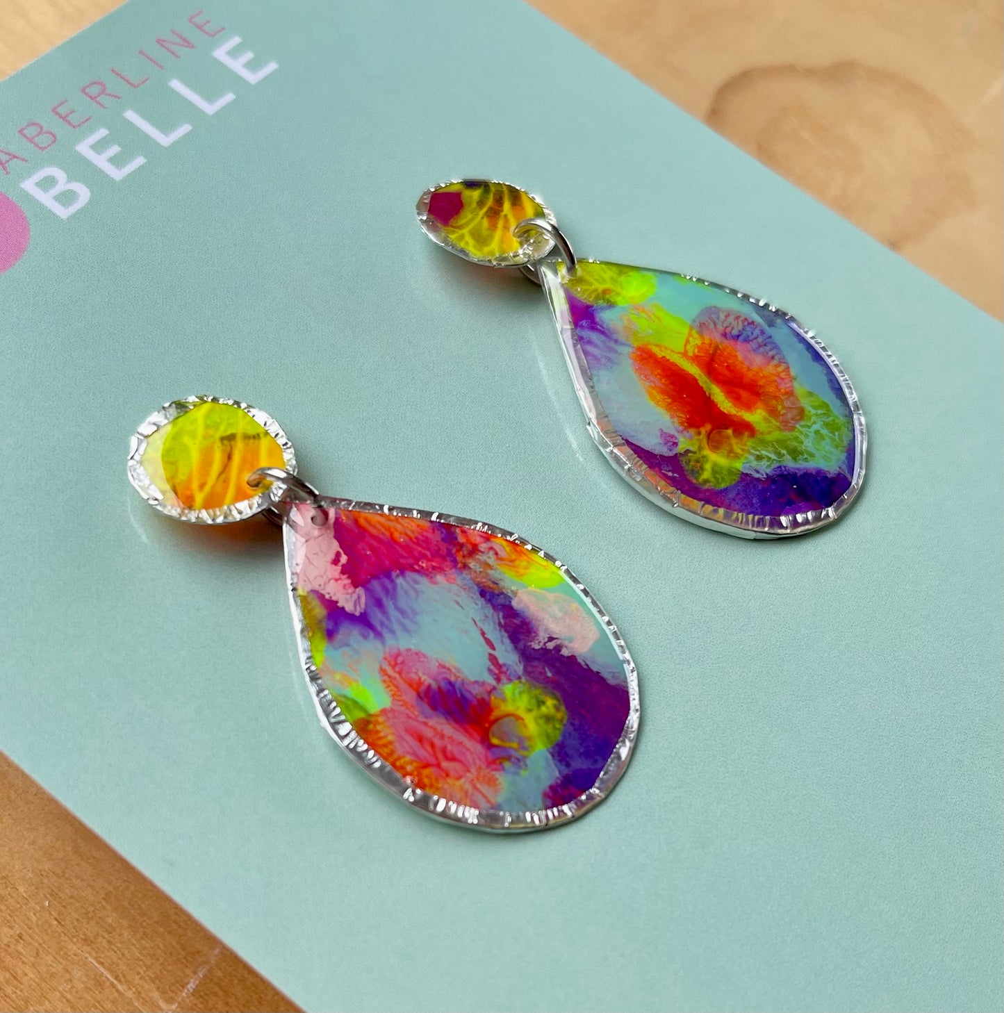 Drop Stud Medium // Silver // 009