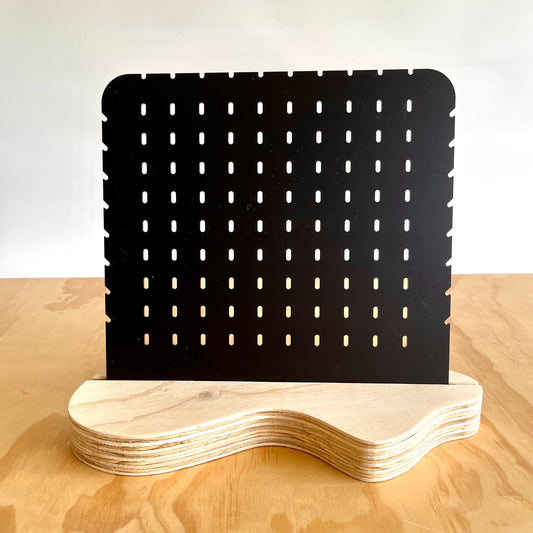 Earring Board // Medium // Matte Black 004
