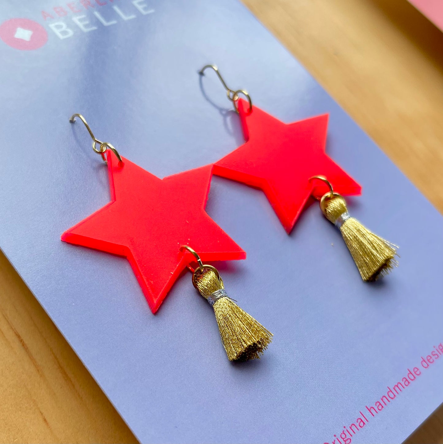 Star & Tassel // Acrylics // 002 FREEBIES!