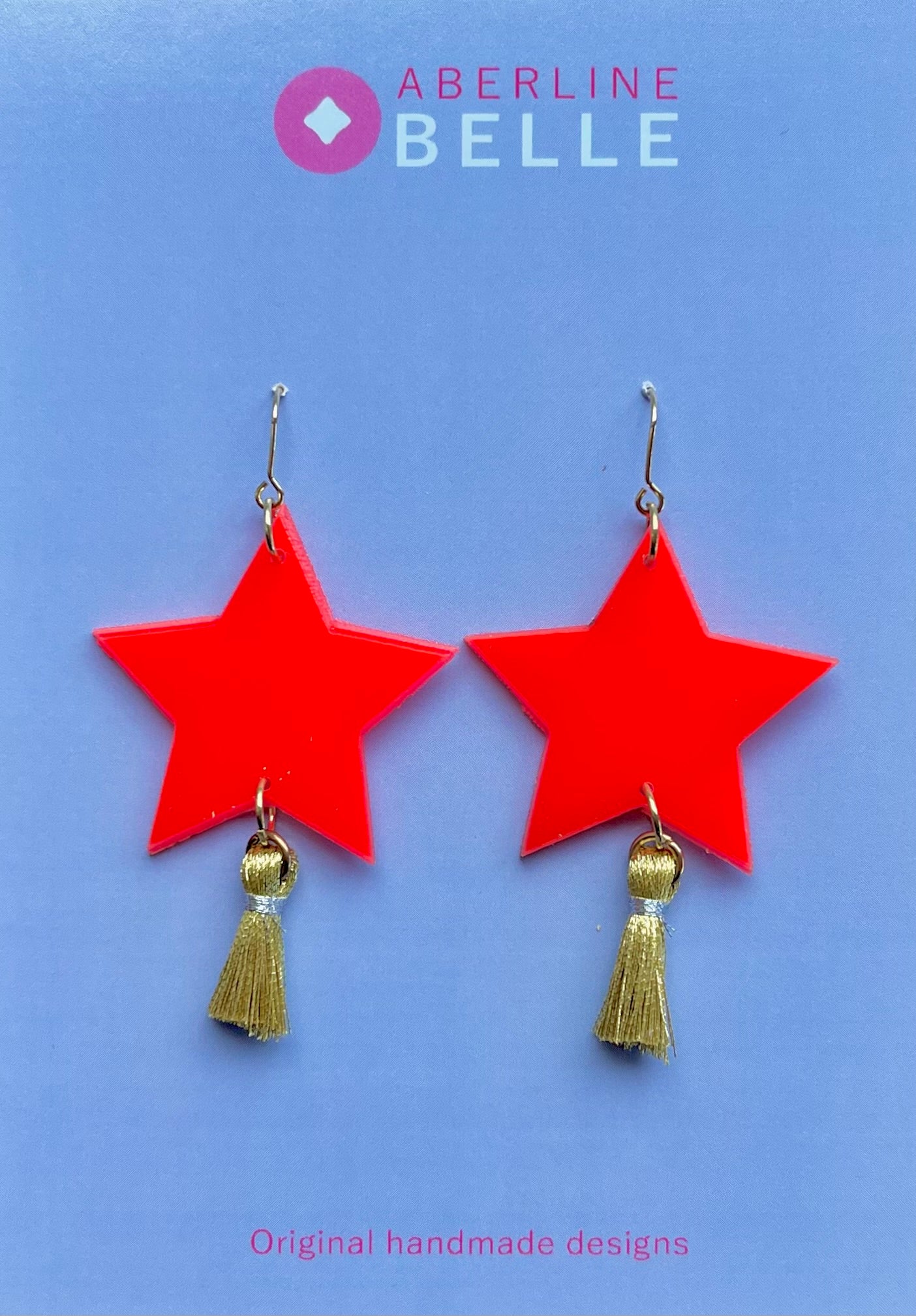 Star & Tassel // Acrylics // 002 FREEBIES!