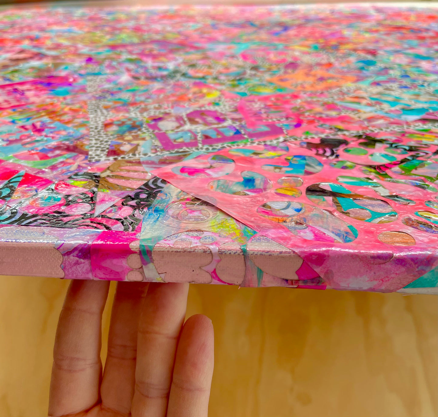Wall Art // Recyled Original Artwork // Graphic 003