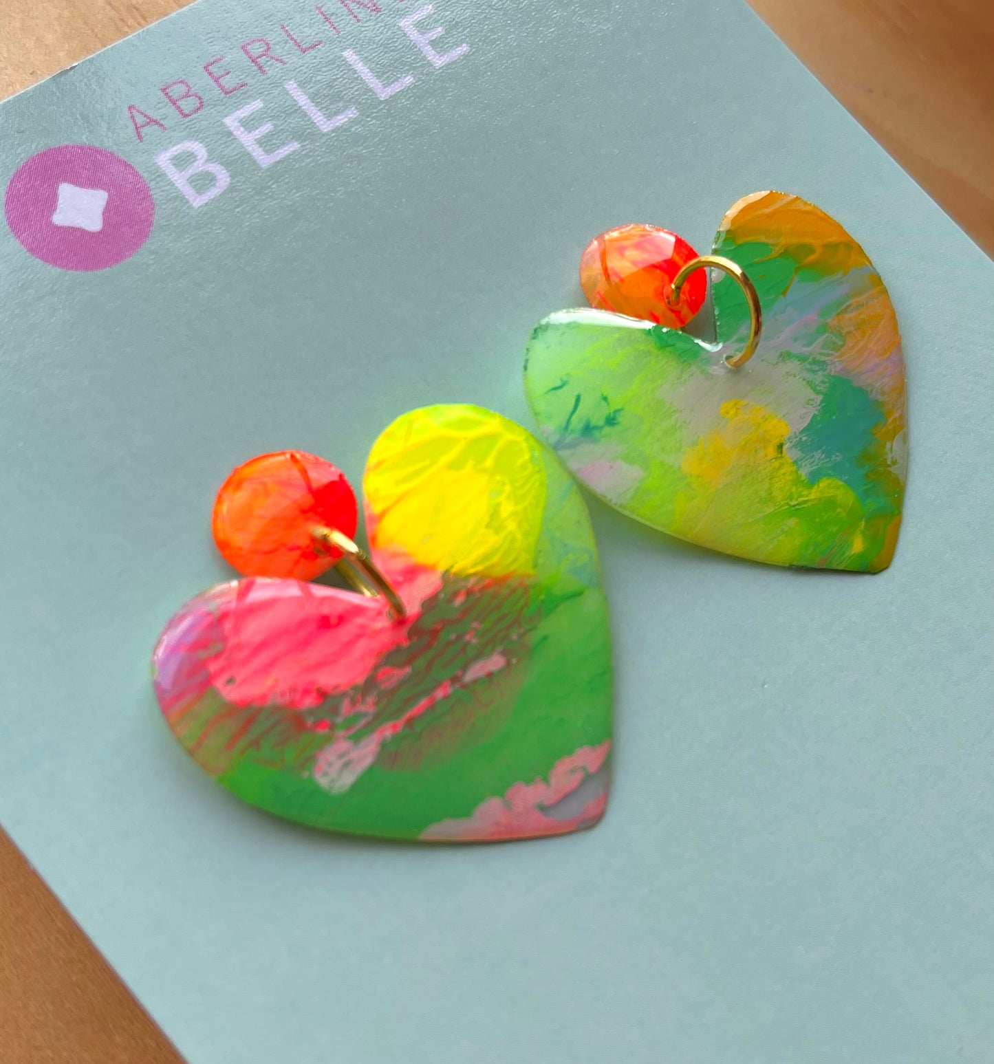 Feature Hearts Studs // Belle // 015