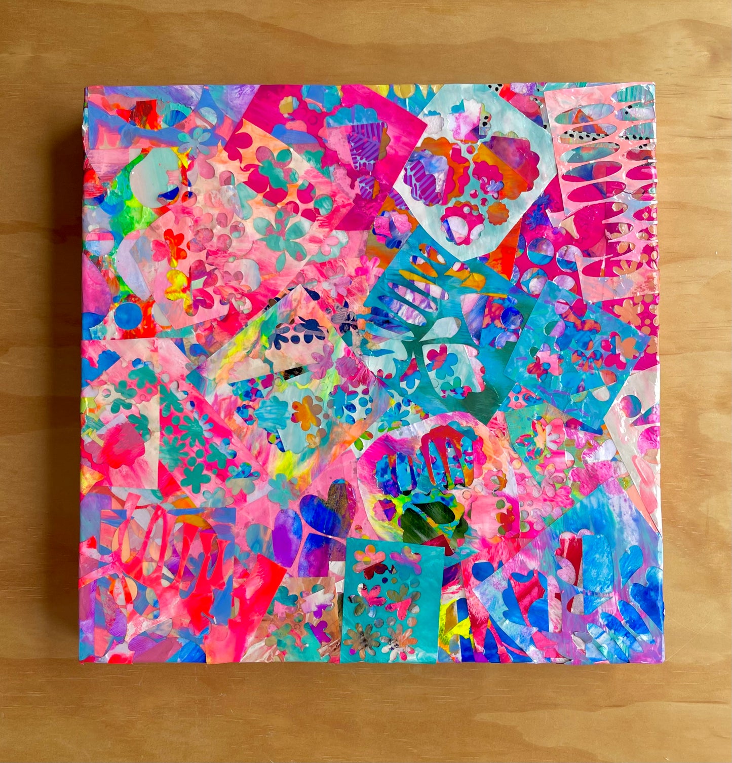 Wall Art // Recyled Original Artwork // Graphic 001