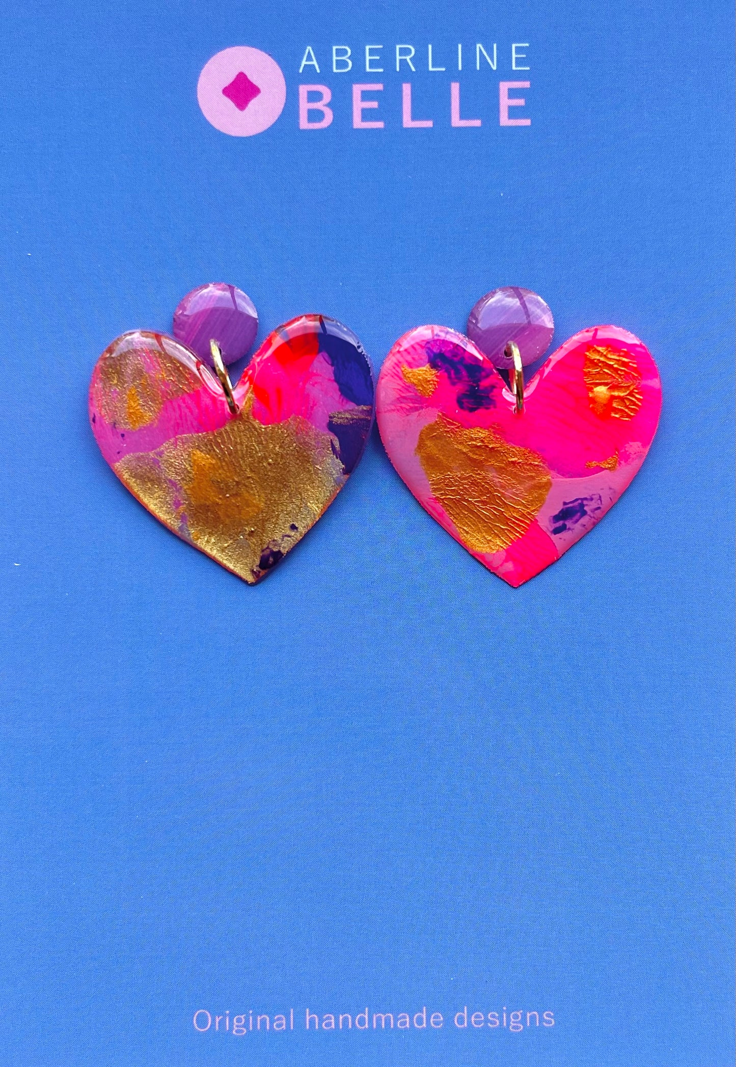 Feature Hearts Studs // Belle // 016