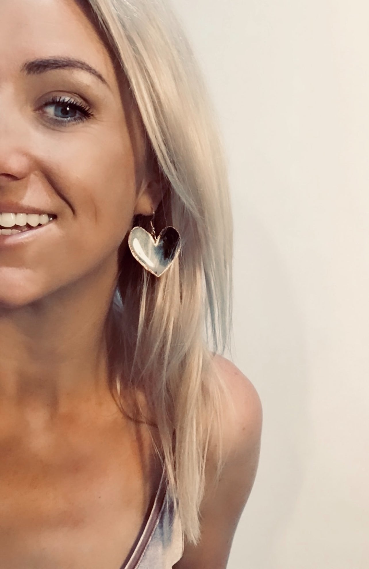 Feature Hearts Studs // Silver // 004