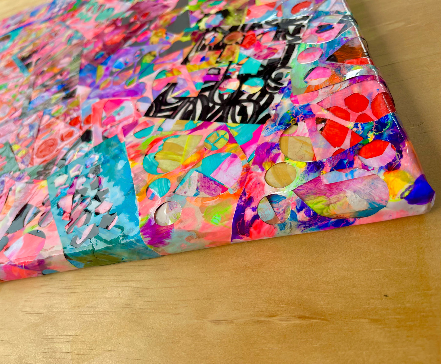 Wall Art // Recyled Original Artwork // Graphic 002