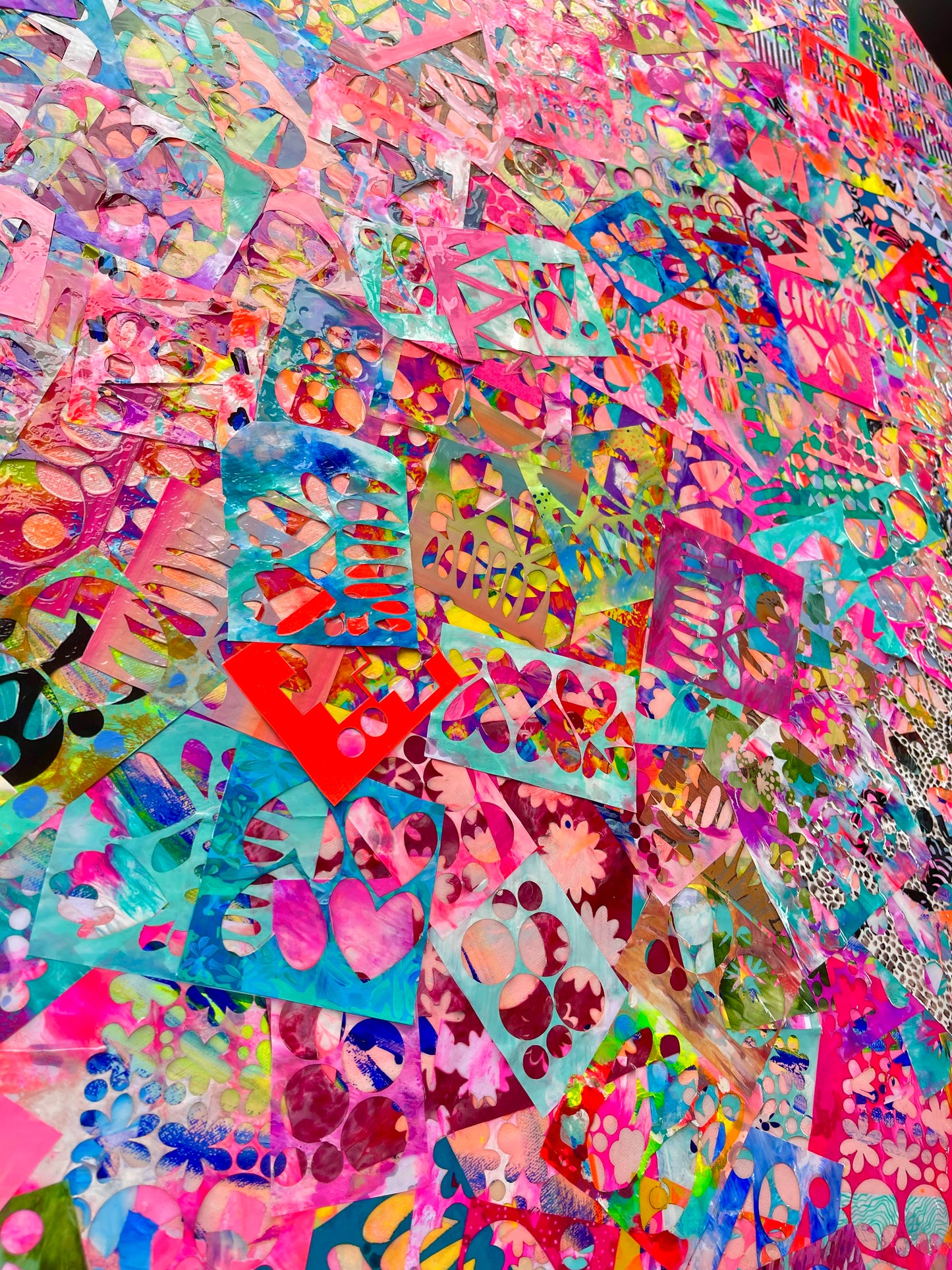 Wall Art // Recyled Original Artwork // Graphic 003
