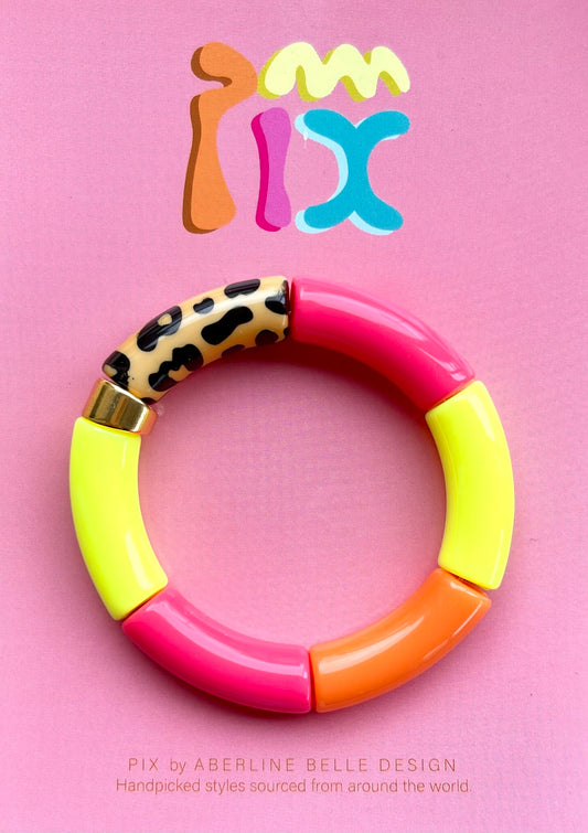 PIX // Charlie Bracelet // Leopard