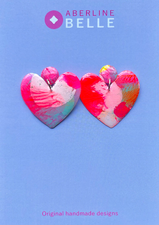 Feature Hearts Studs // Belle // 013