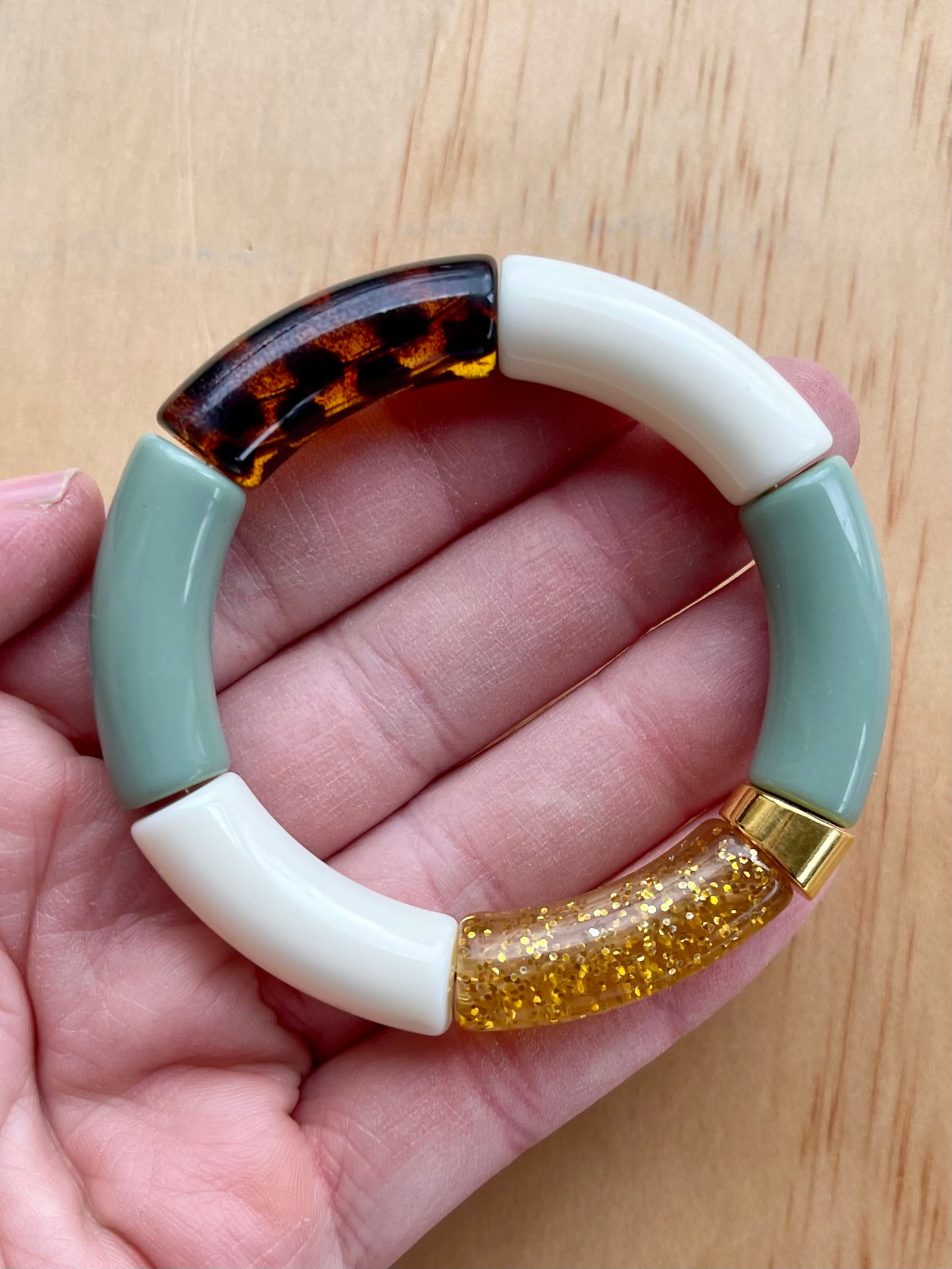 PIX // Charlie Bracelet // Pale Eucalyptus