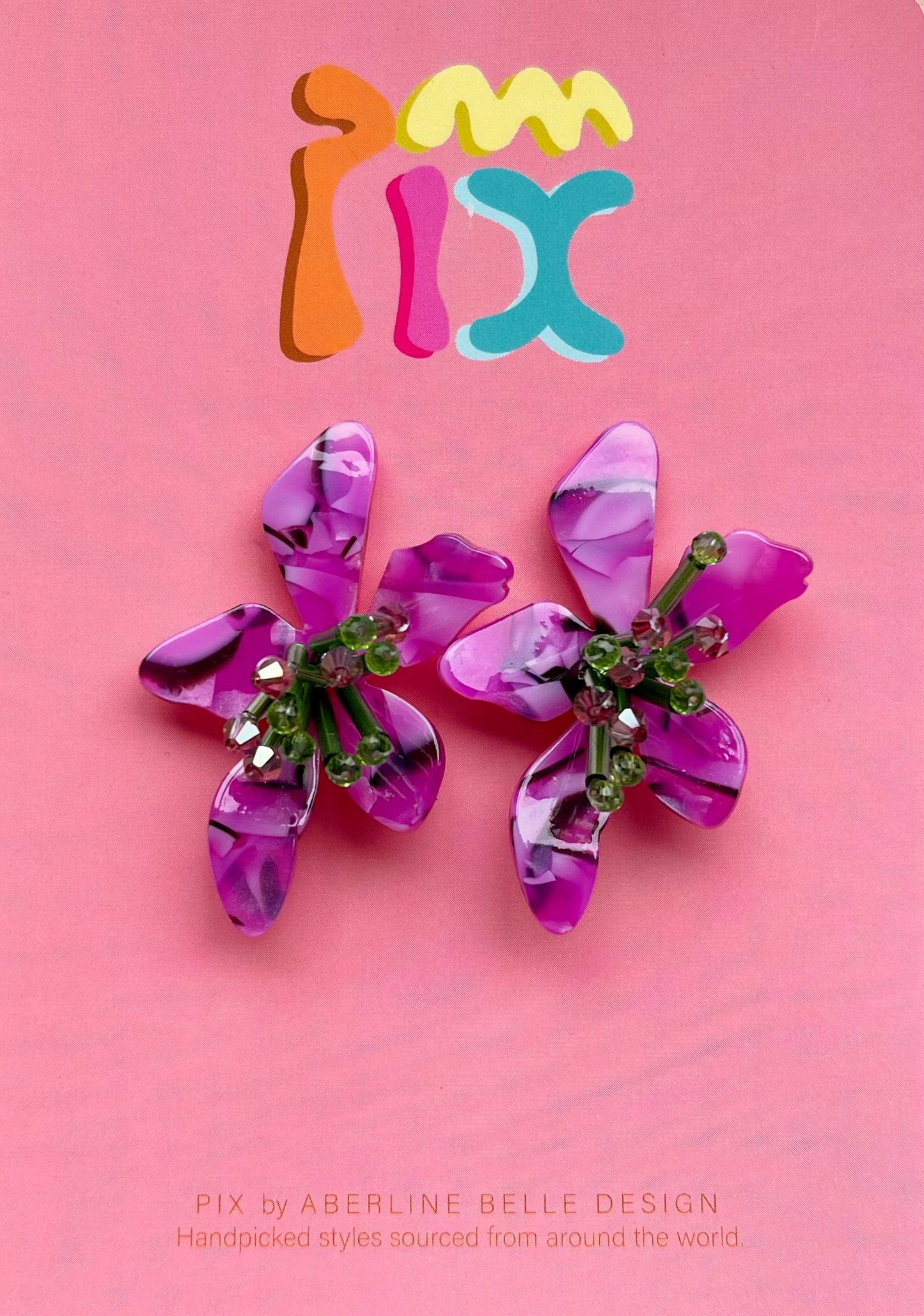 PIX // Lilly // Purple & Green