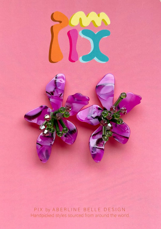 PIX // Lilly // Purple & Green