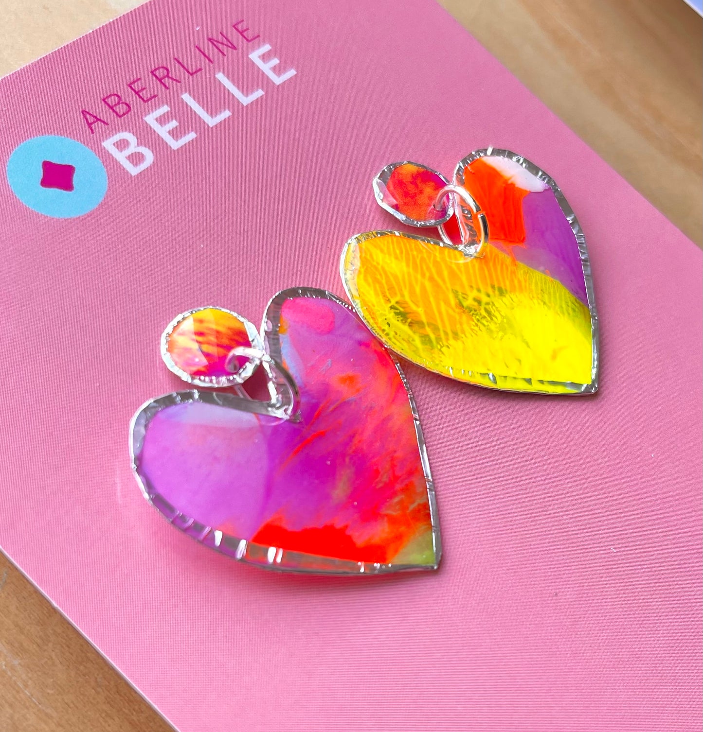 Feature Hearts Studs // Silver // 002