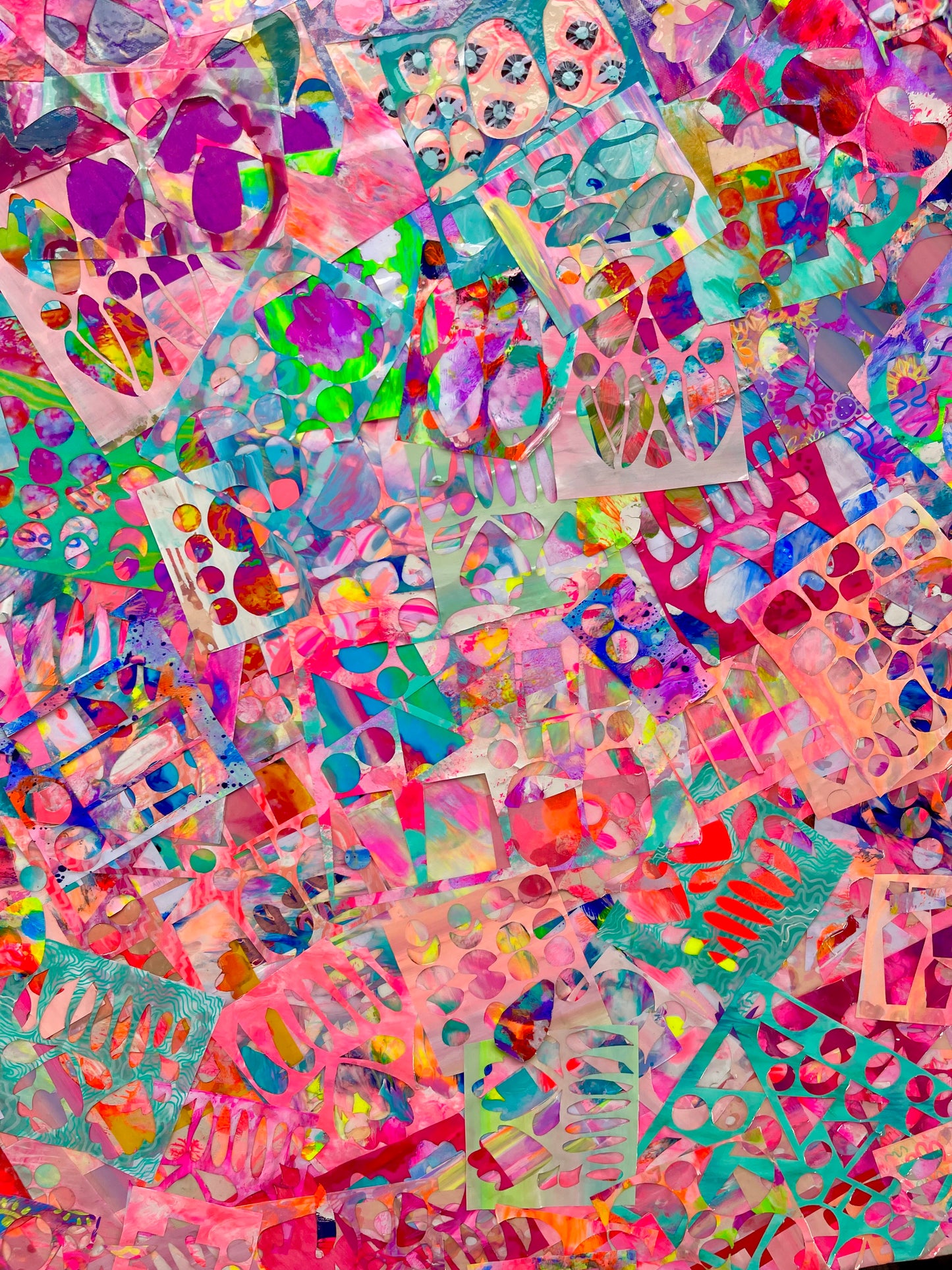 Wall Art // Recycled Original Artwork // Graphic 004