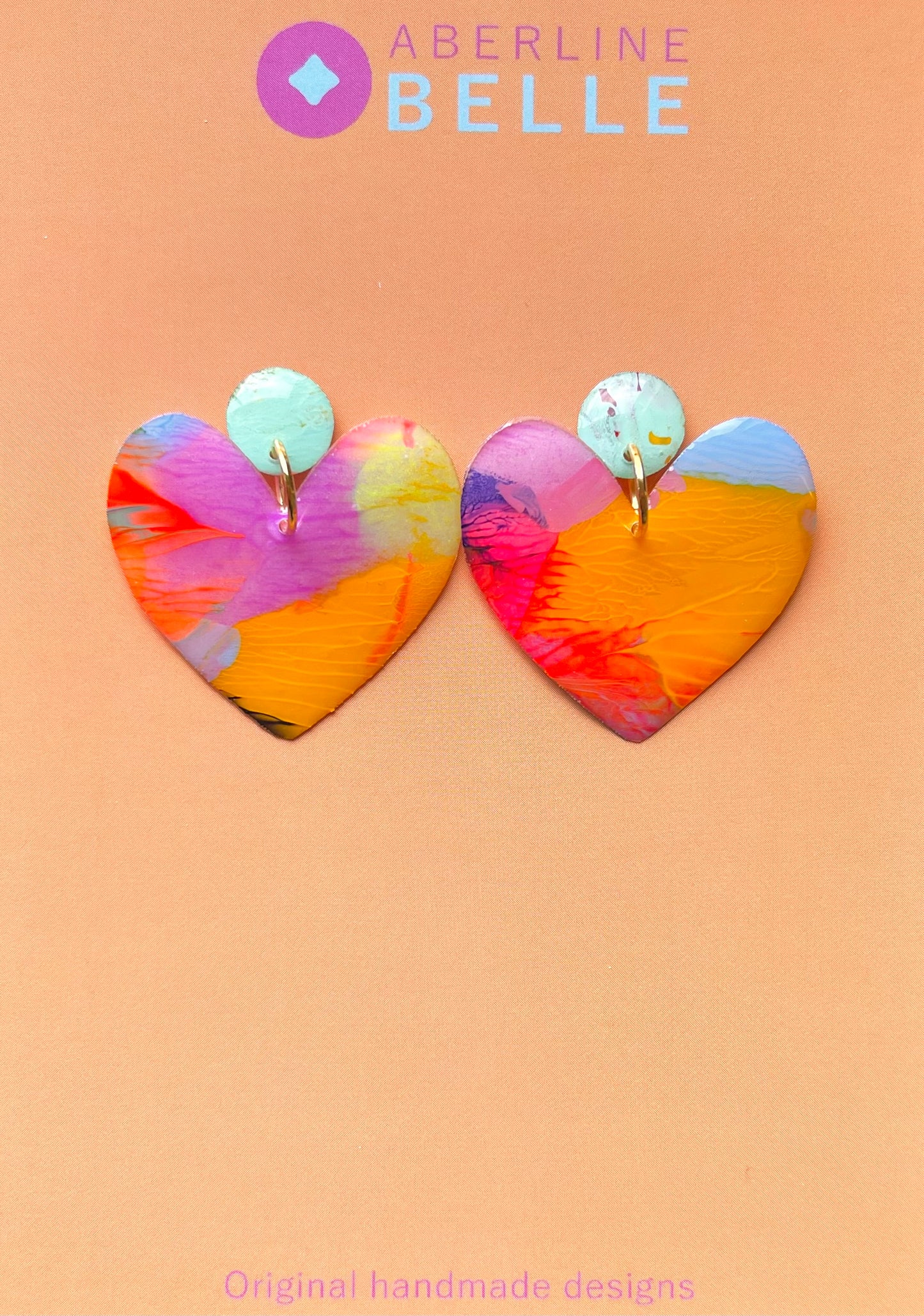 Feature Hearts Studs // Belle // 012