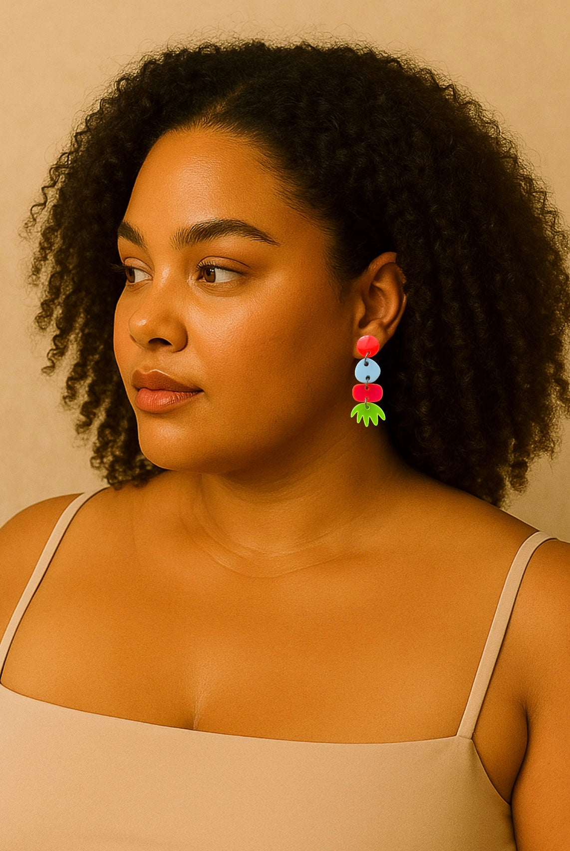 Zimmy Stud Top // Acrylics & Originals // 018