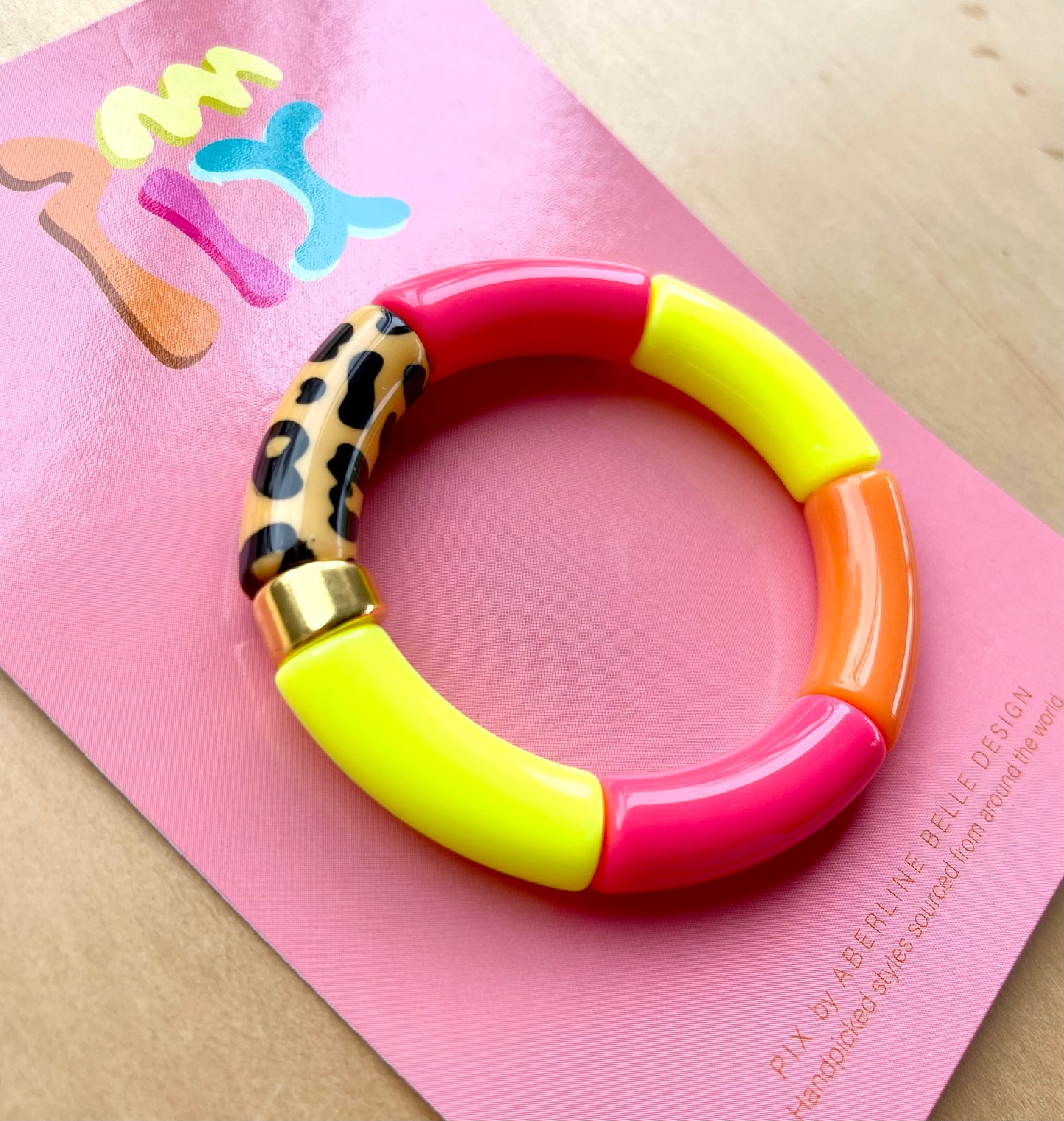 PIX // Charlie Bracelet // Leopard