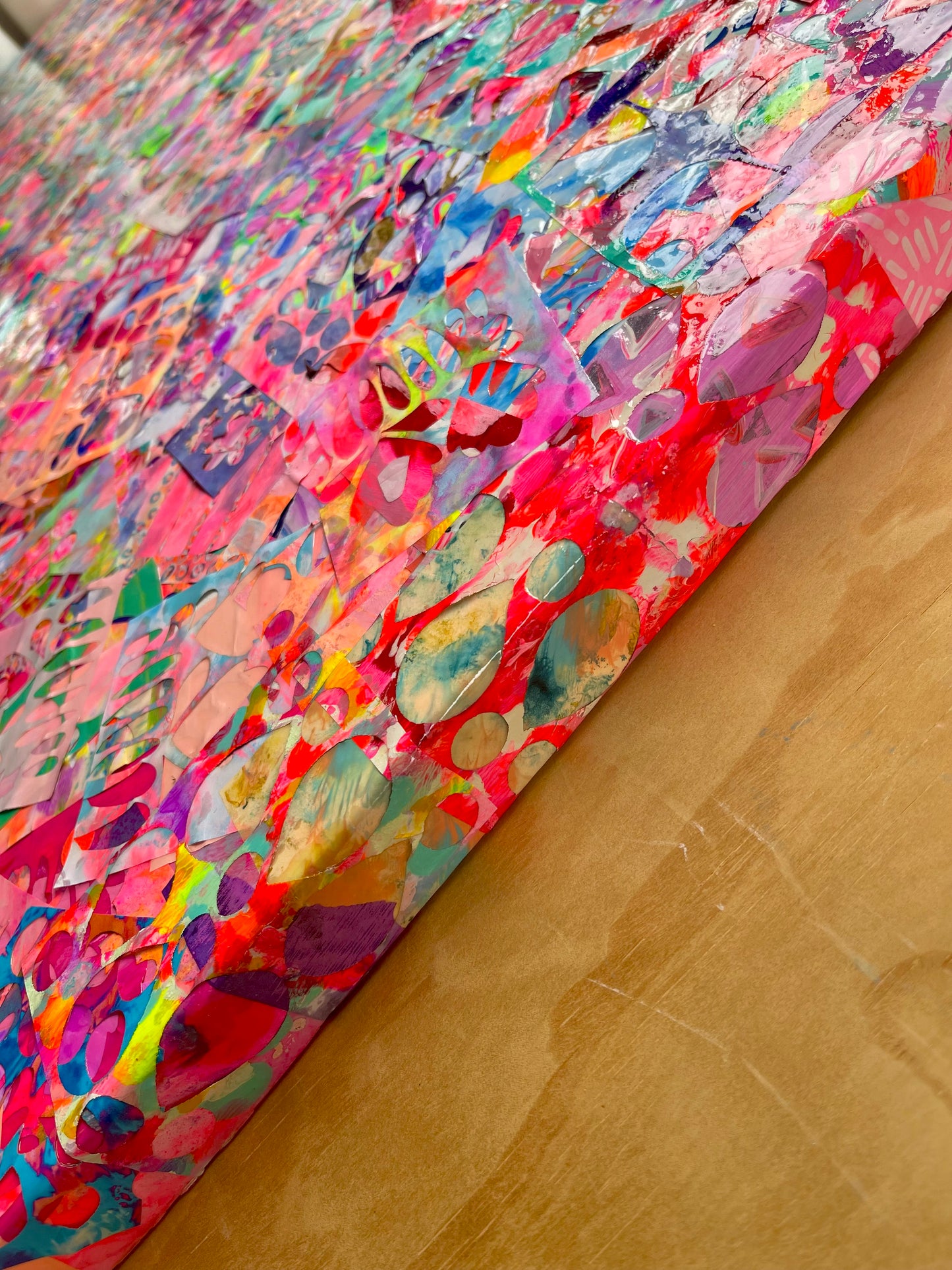Wall Art // Recycled Original Artwork // Graphic 004
