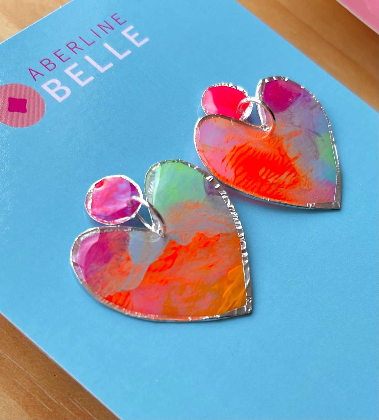 Feature Hearts Studs // Silver // 003
