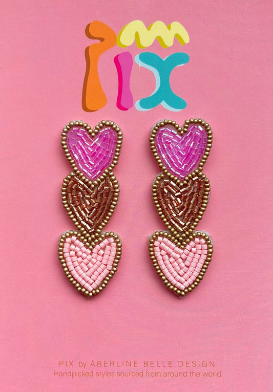 PIX // Hearts // Pinks & Copper