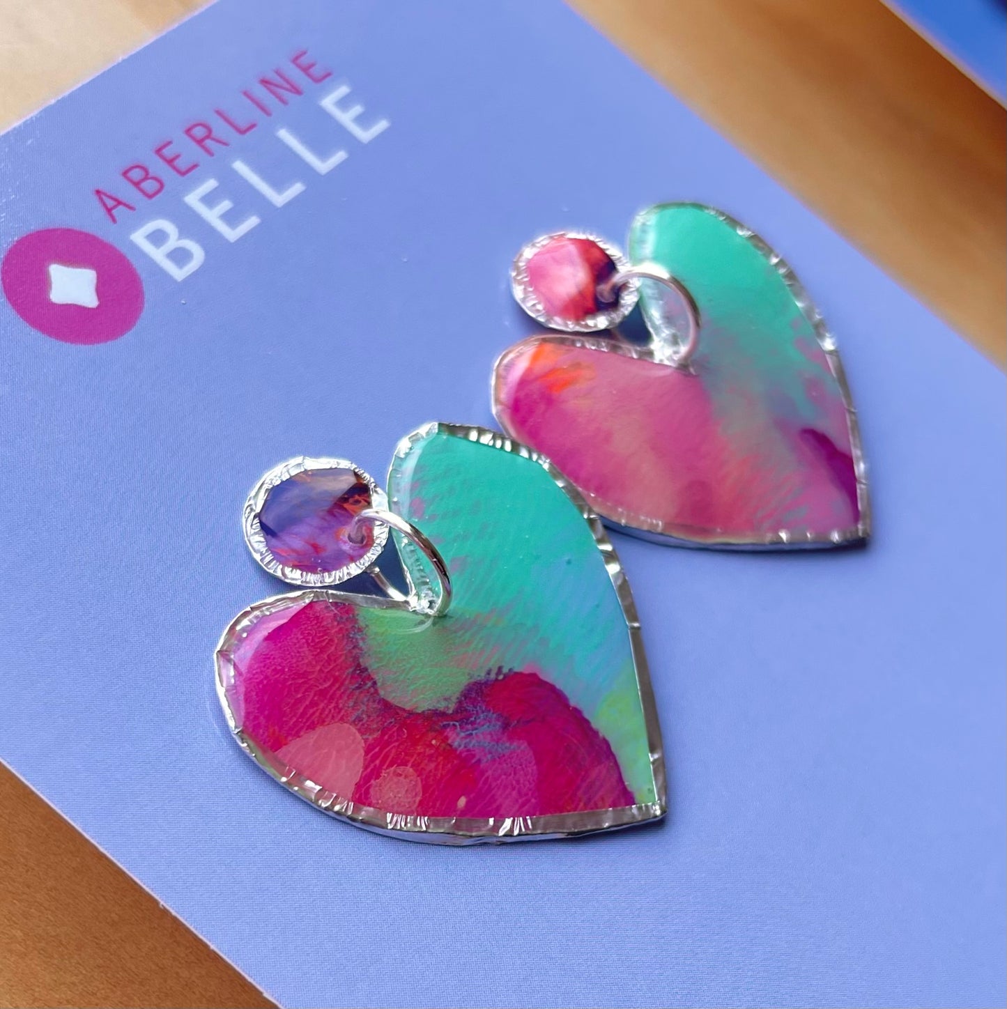 Feature Hearts Studs // Silver // 006