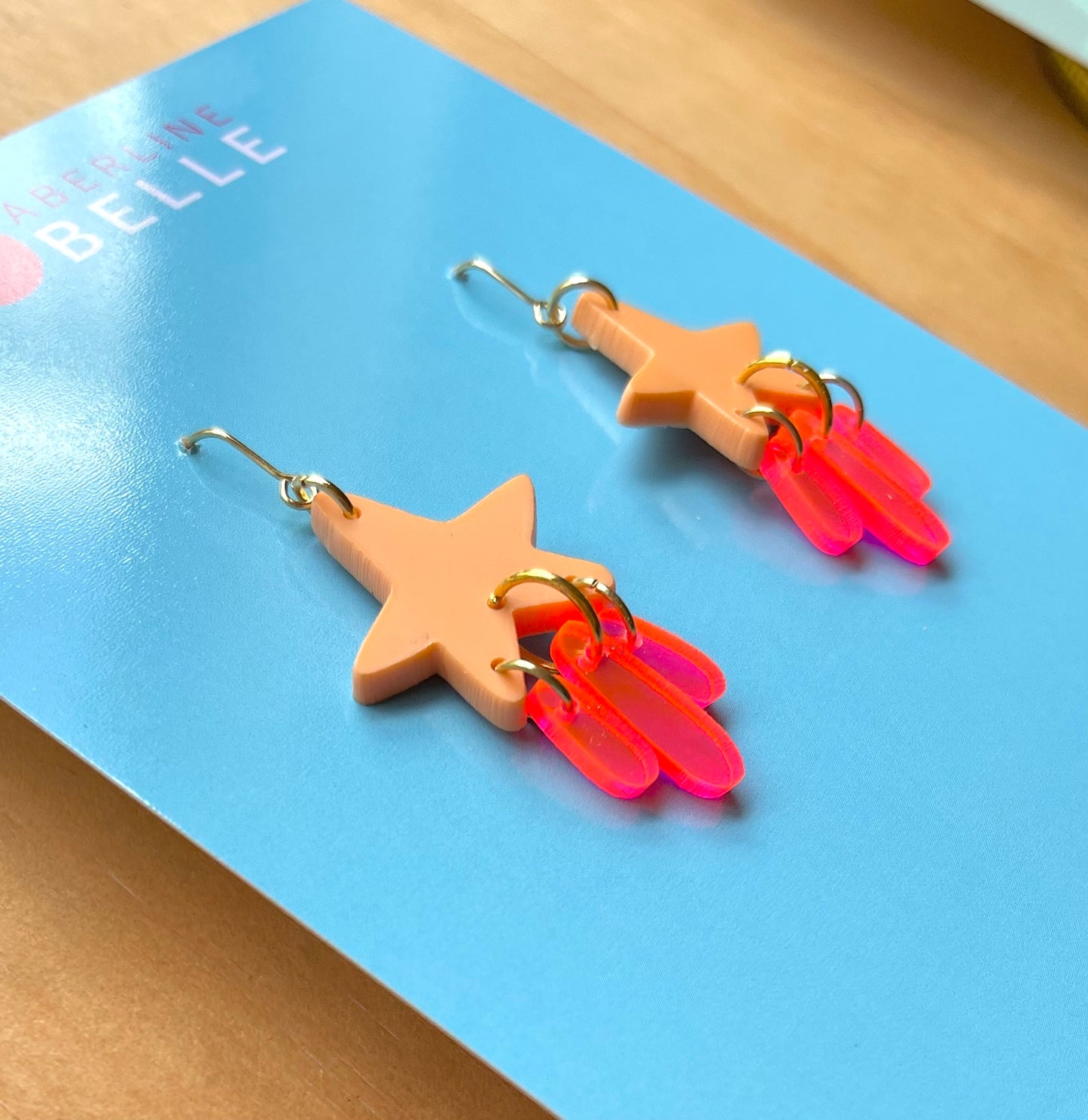 North Stars // Acrylics // 006 NEON PINK