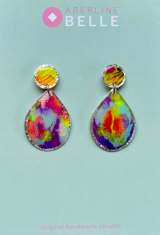 Drop Stud Medium // Silver // 009