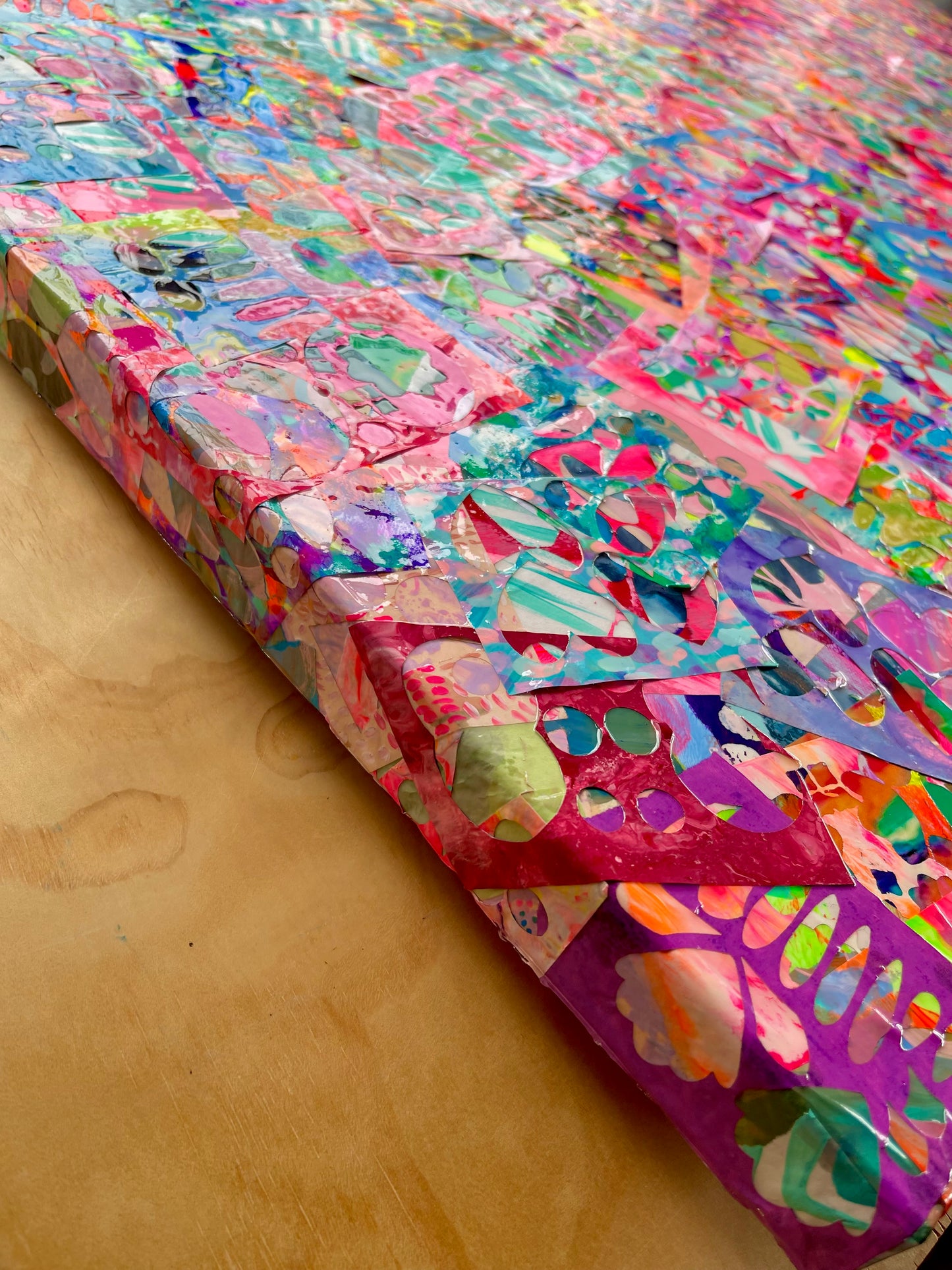 Wall Art // Recycled Original Artwork // Graphic 004