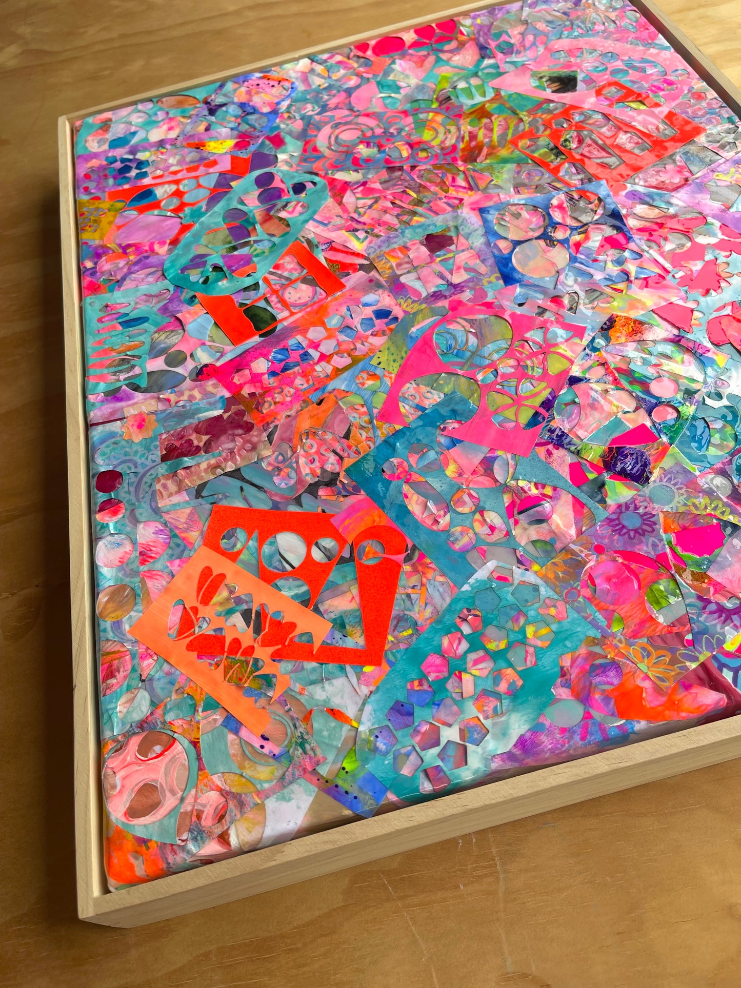 Wall Art // Recycled Original Artwork // Graphic 006
