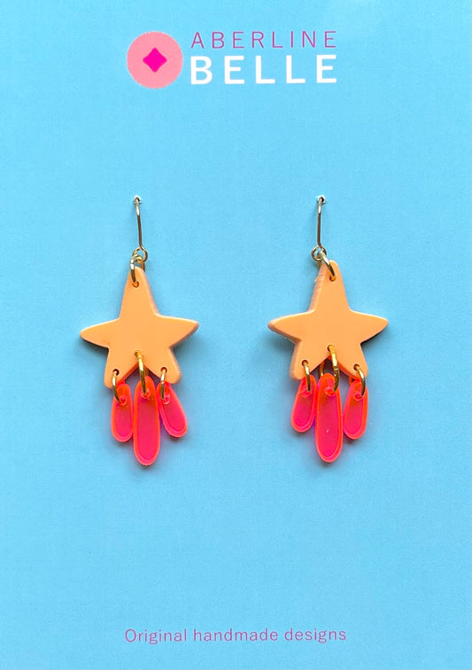 North Stars // Acrylics // 006 NEON PINK