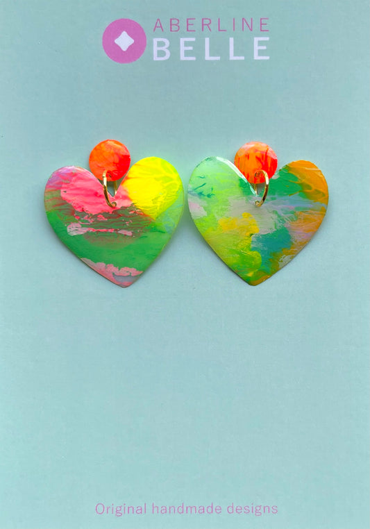 Feature Hearts Studs // Belle // 015