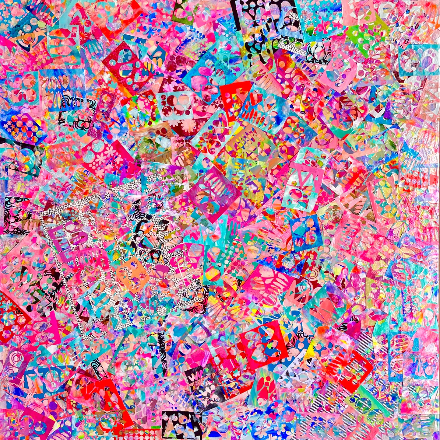 Wall Art // Recyled Original Artwork // Graphic 003