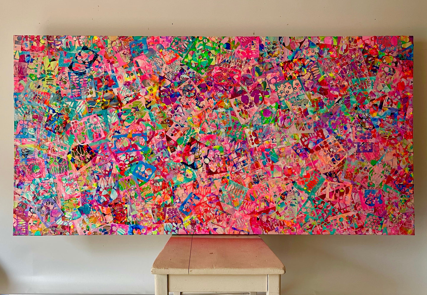 Wall Art // Recycled Original Artwork // Graphic 004