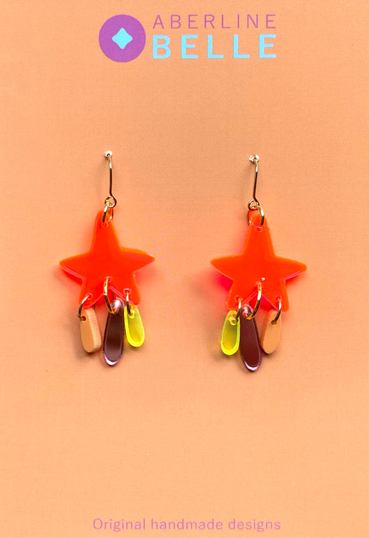 North Stars // Acrylics // 008 NEON PINK