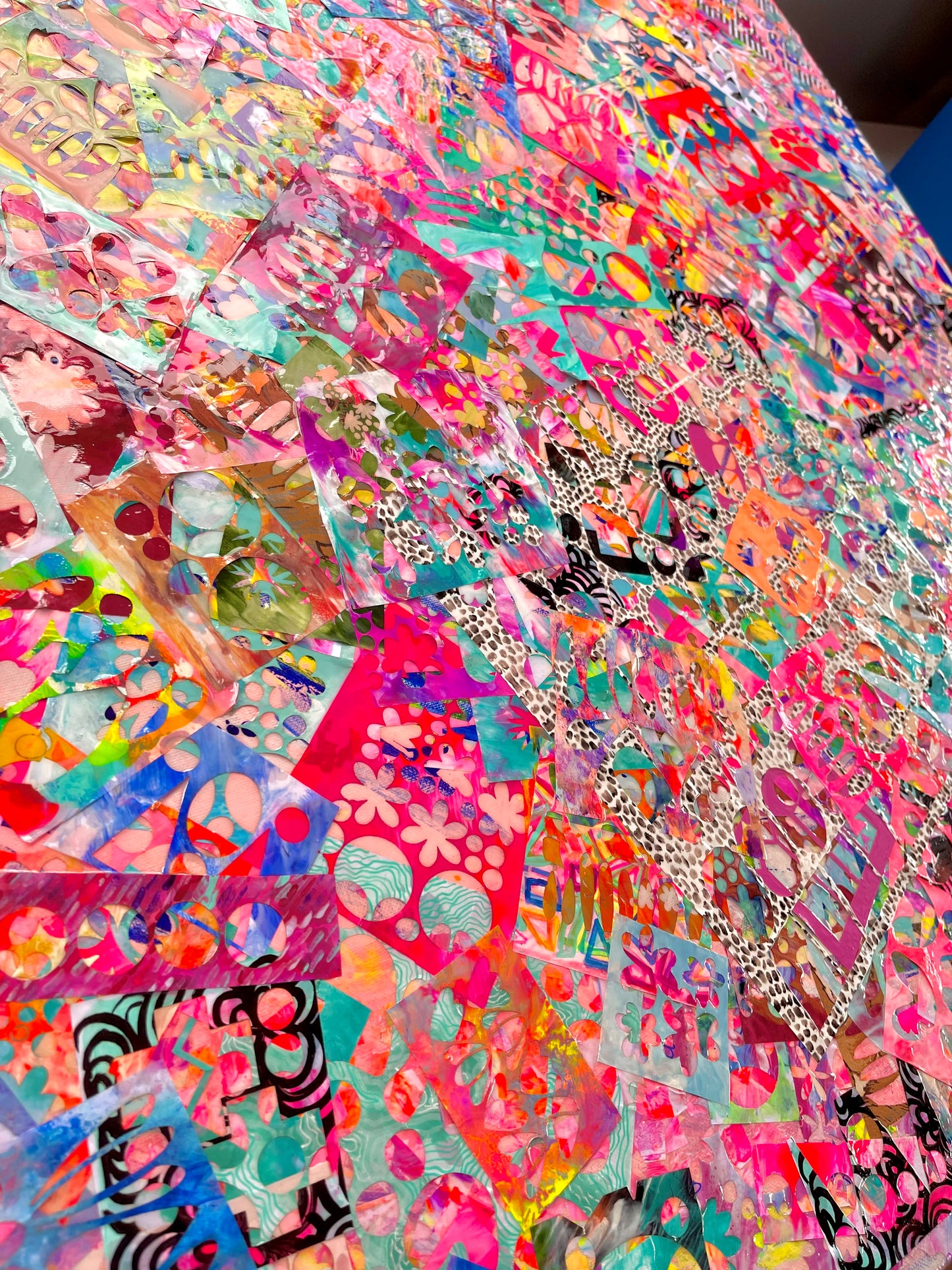 Wall Art // Recyled Original Artwork // Graphic 003