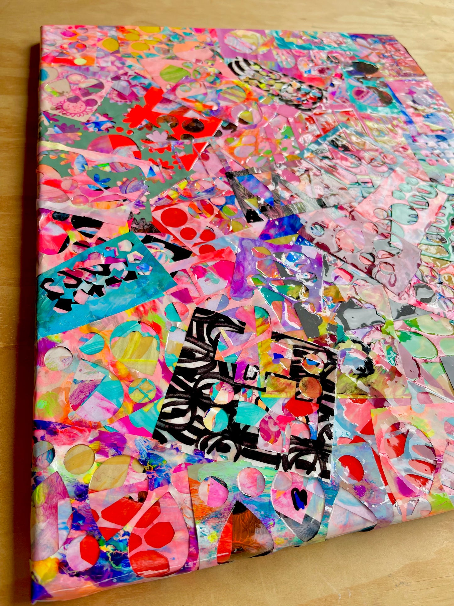Wall Art // Recyled Original Artwork // Graphic 002